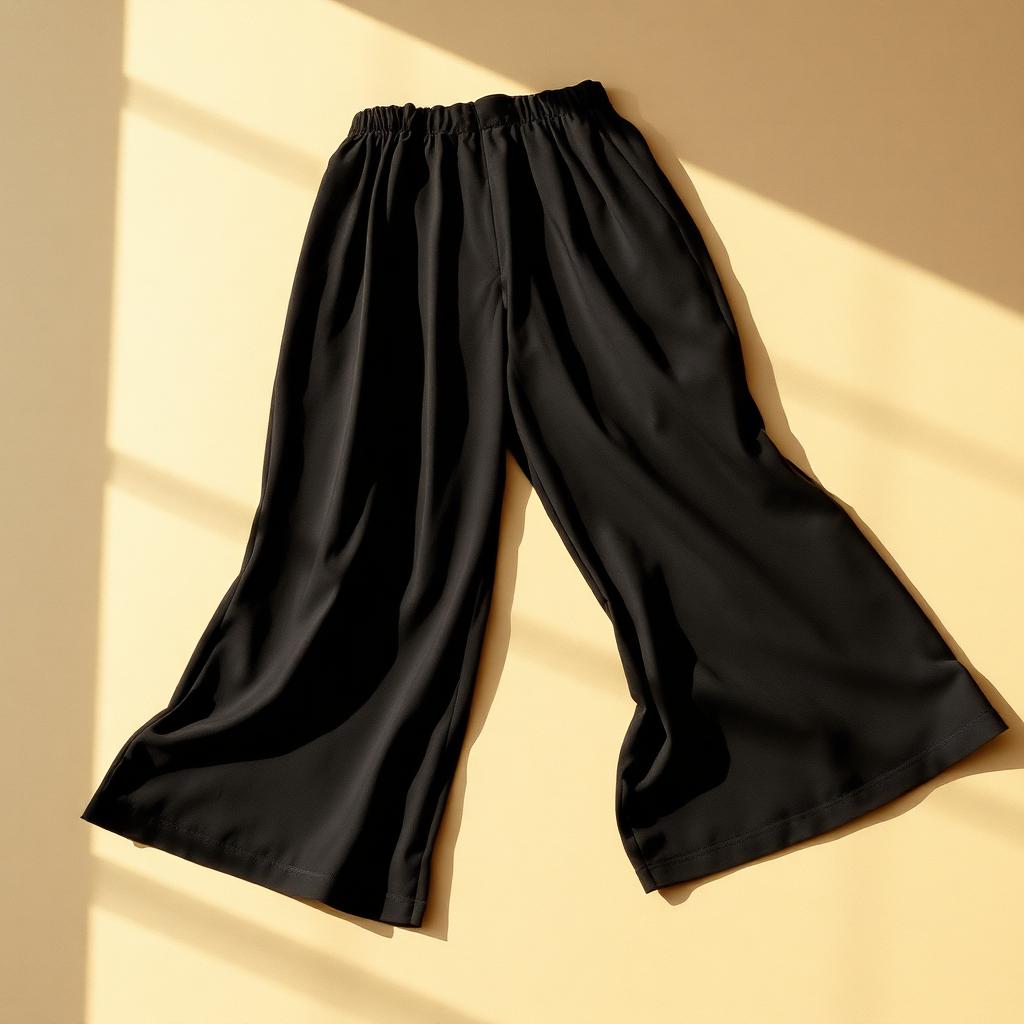 Harper Wide-Leg Trouser — Ink